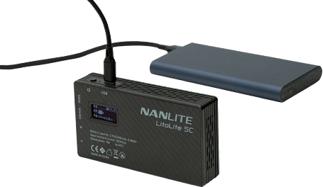 Nanlite Litolite 5C RGBWW luce LED portatile 7w, NSHOT